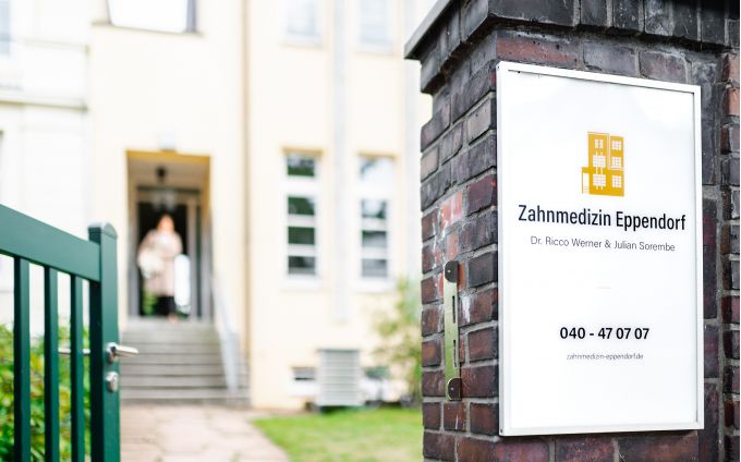 Zahnarztpraxis Heilwigstrasse 88 - Aussenansicht